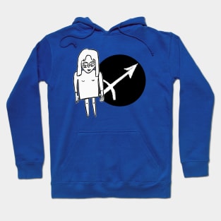 Sagittarius Zodiac Woman, Sagittarius Girl Hoodie